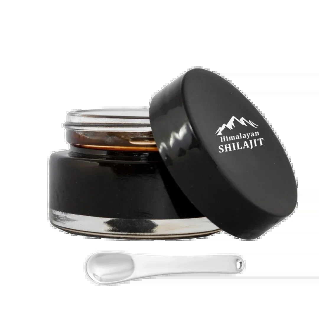 GIFT METAL SPOON from HIGH-PURITY SHILAJIT RESIN from SIBERIA