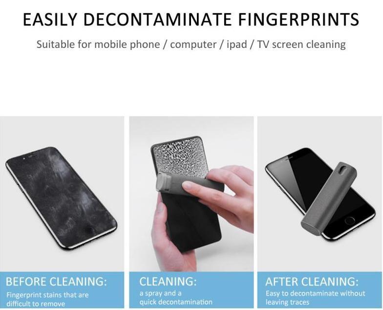 2 In 1 Phone Computer Screen Cleaner .